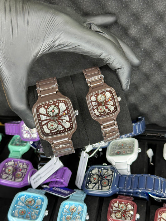 LEOPARD _Couple Watch